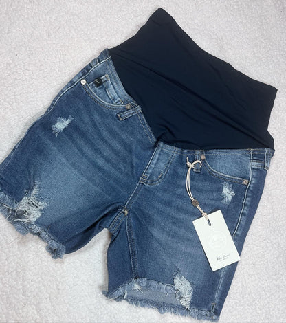 Pregnancy Denim Shorts