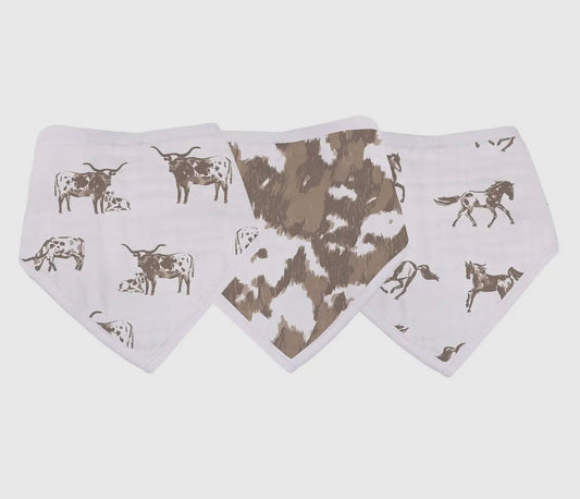 Western bandana bibs